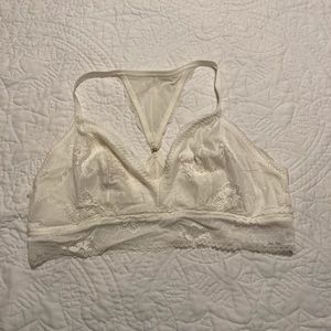 White lace Aerie Bralette